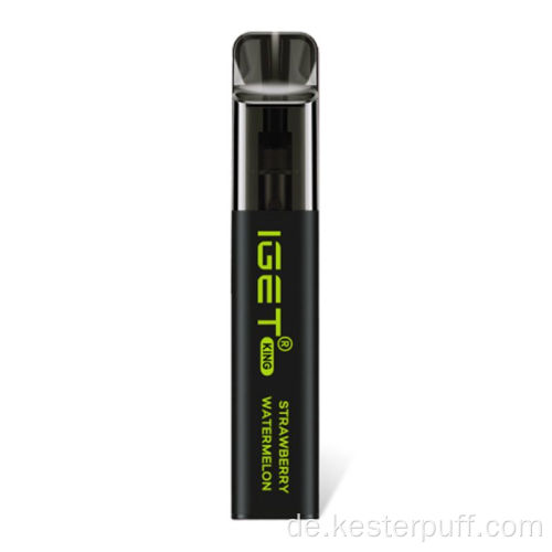 Original Iget King Dispositable Vape auf Lagerbestand